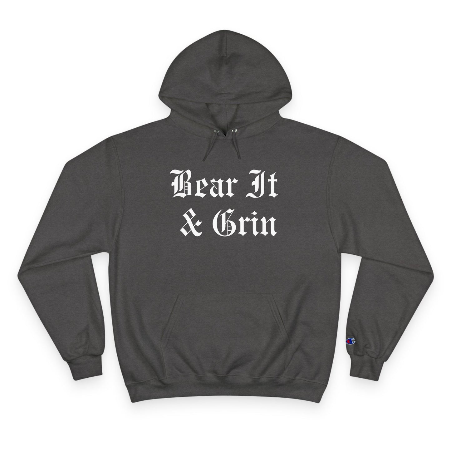 BEAR IT & GRIN™ CHAMPION HOODIE