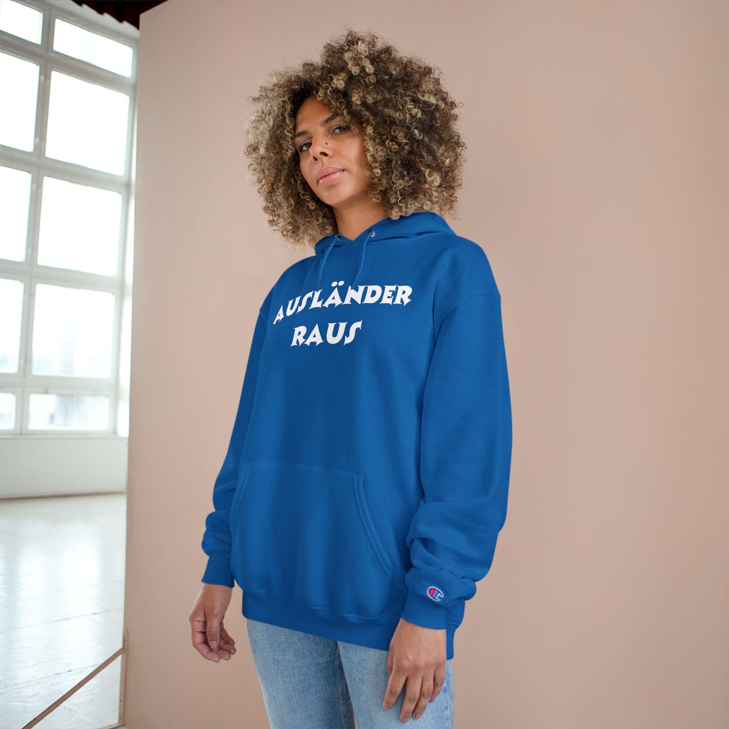 Hoodie — "Ausländer Raus" Statement Pullover