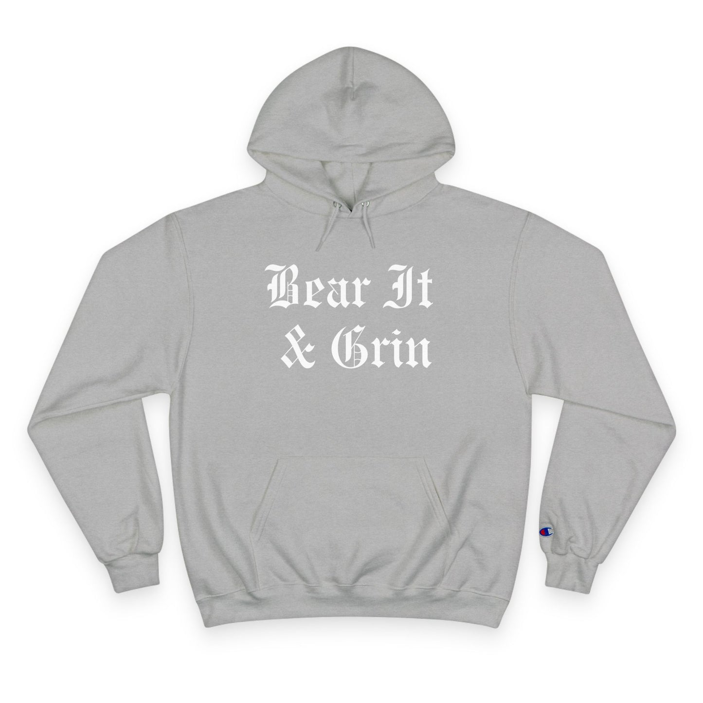 BEAR IT & GRIN™ CHAMPION HOODIE