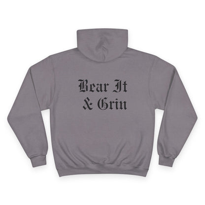 BEAR IT & GRIN™ CHAMPION HOODIE