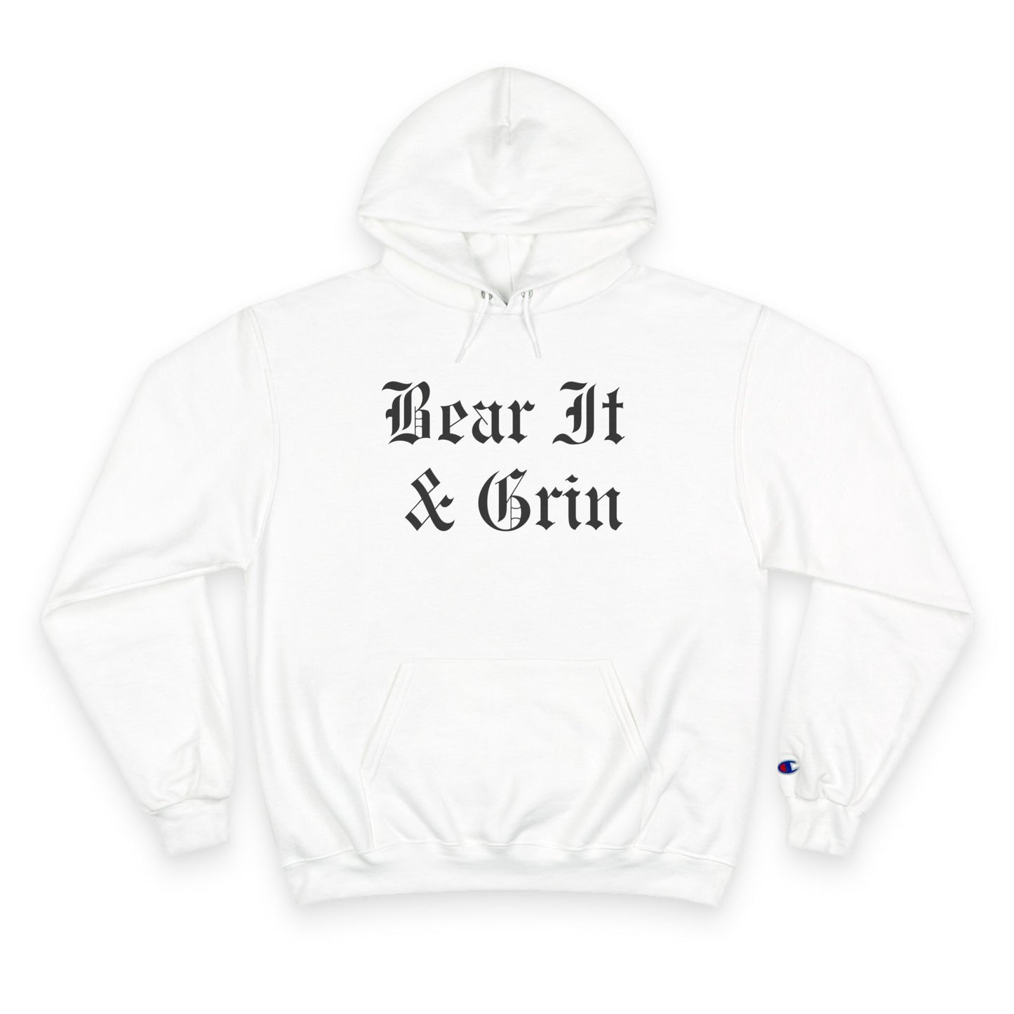 BEAR IT & GRIN™ CHAMPION HOODIE