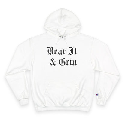 BEAR IT & GRIN™ CHAMPION HOODIE
