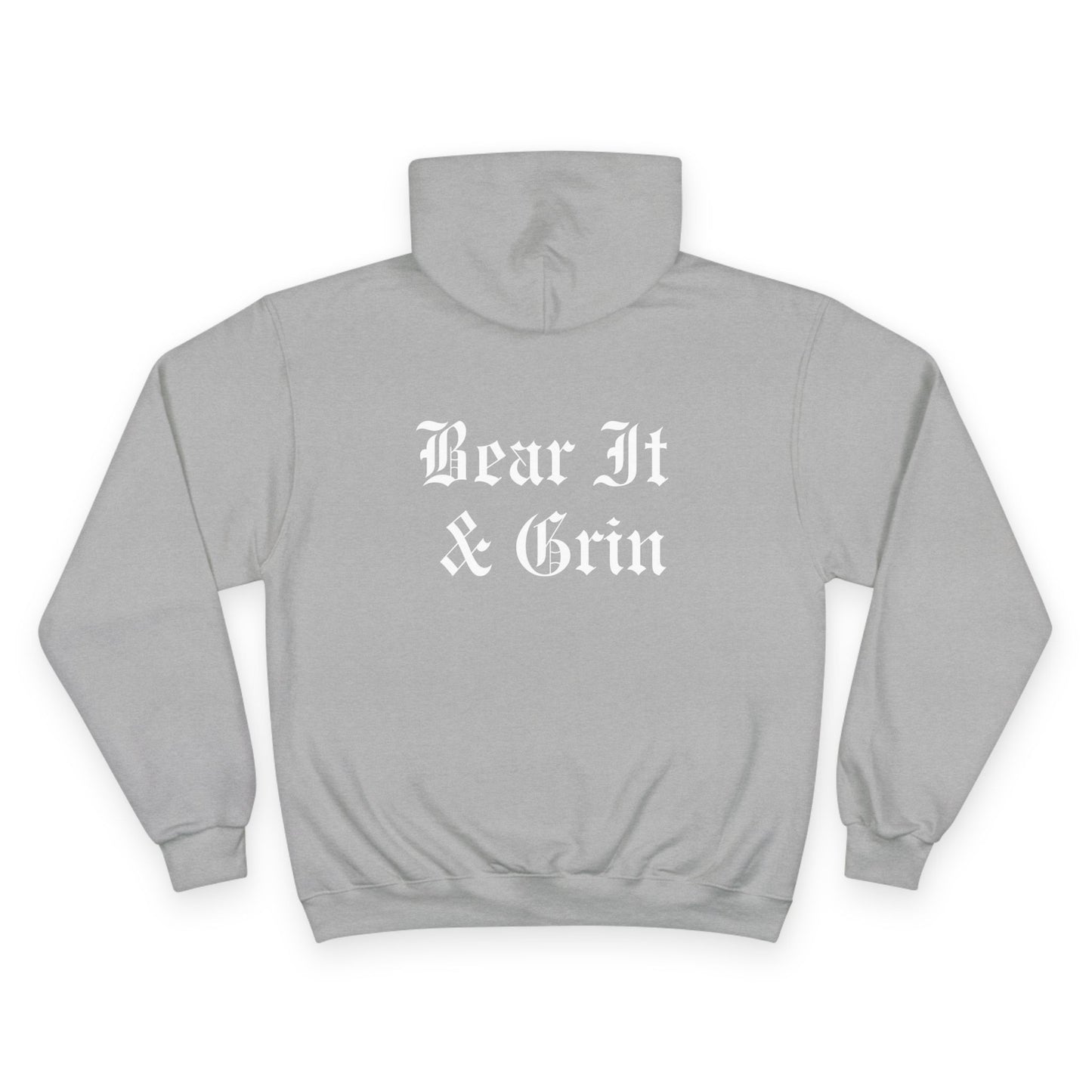 BEAR IT & GRIN™ CHAMPION HOODIE