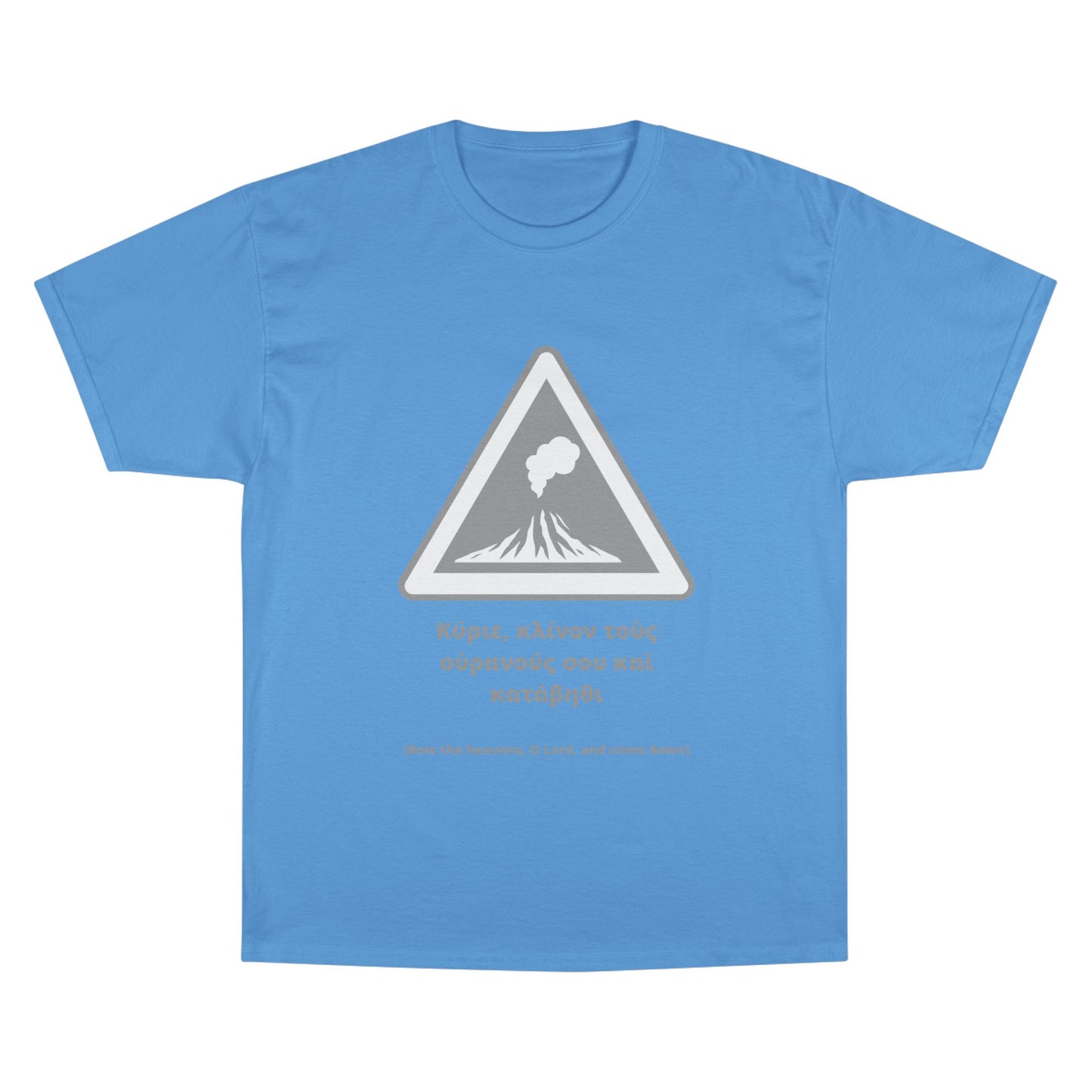 "Bow the Heavens" – Psalm 144:5 Champion® Tee