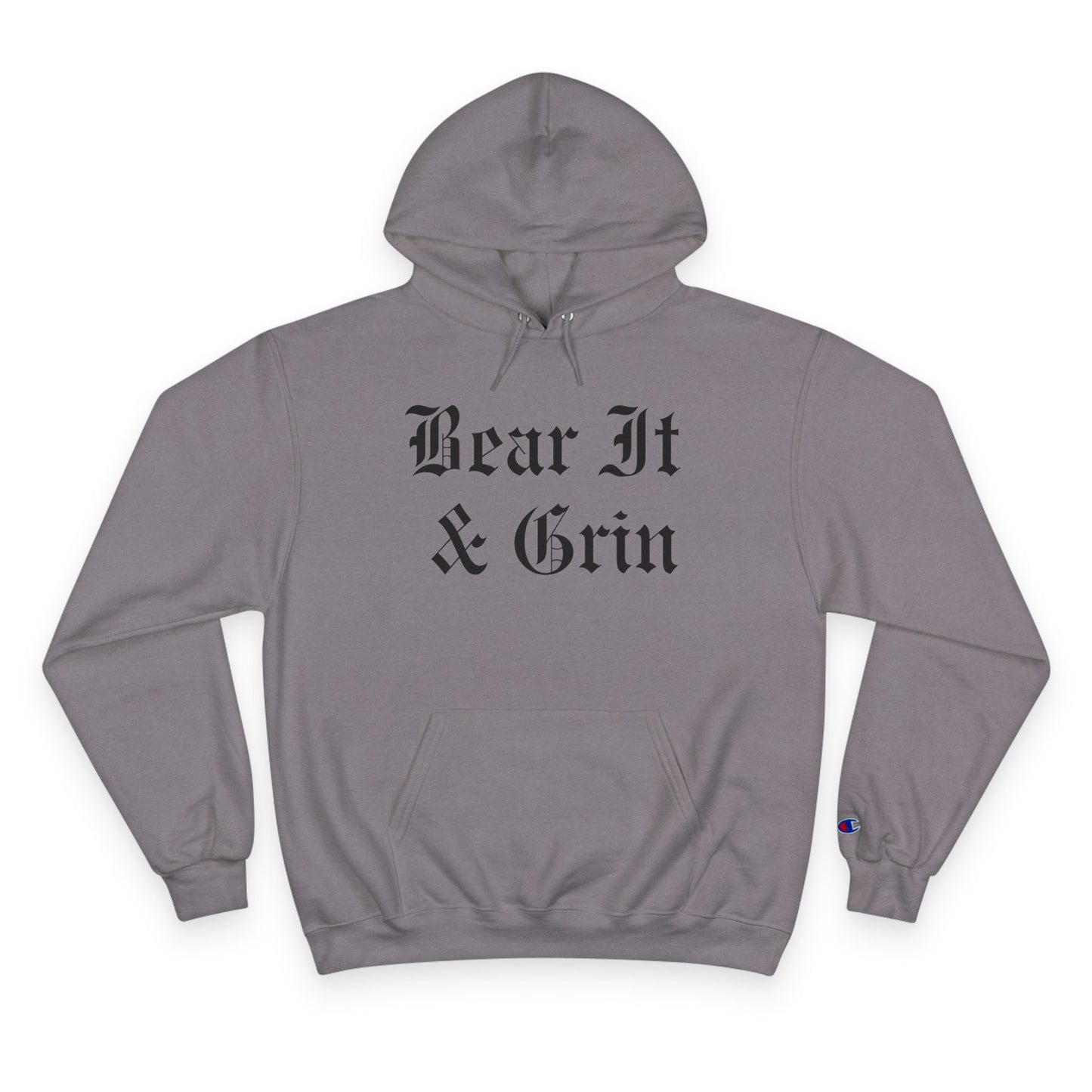 BEAR IT & GRIN™ CHAMPION HOODIE