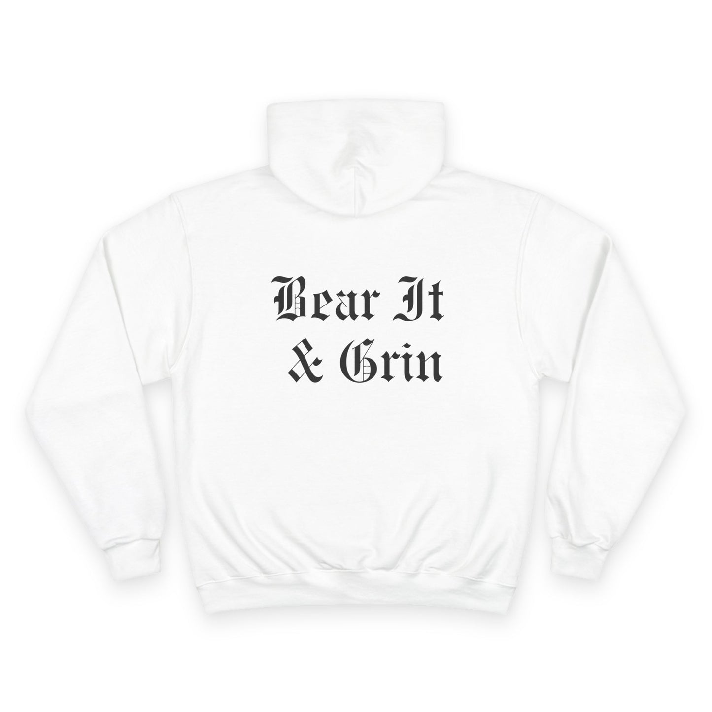 BEAR IT & GRIN™ CHAMPION HOODIE