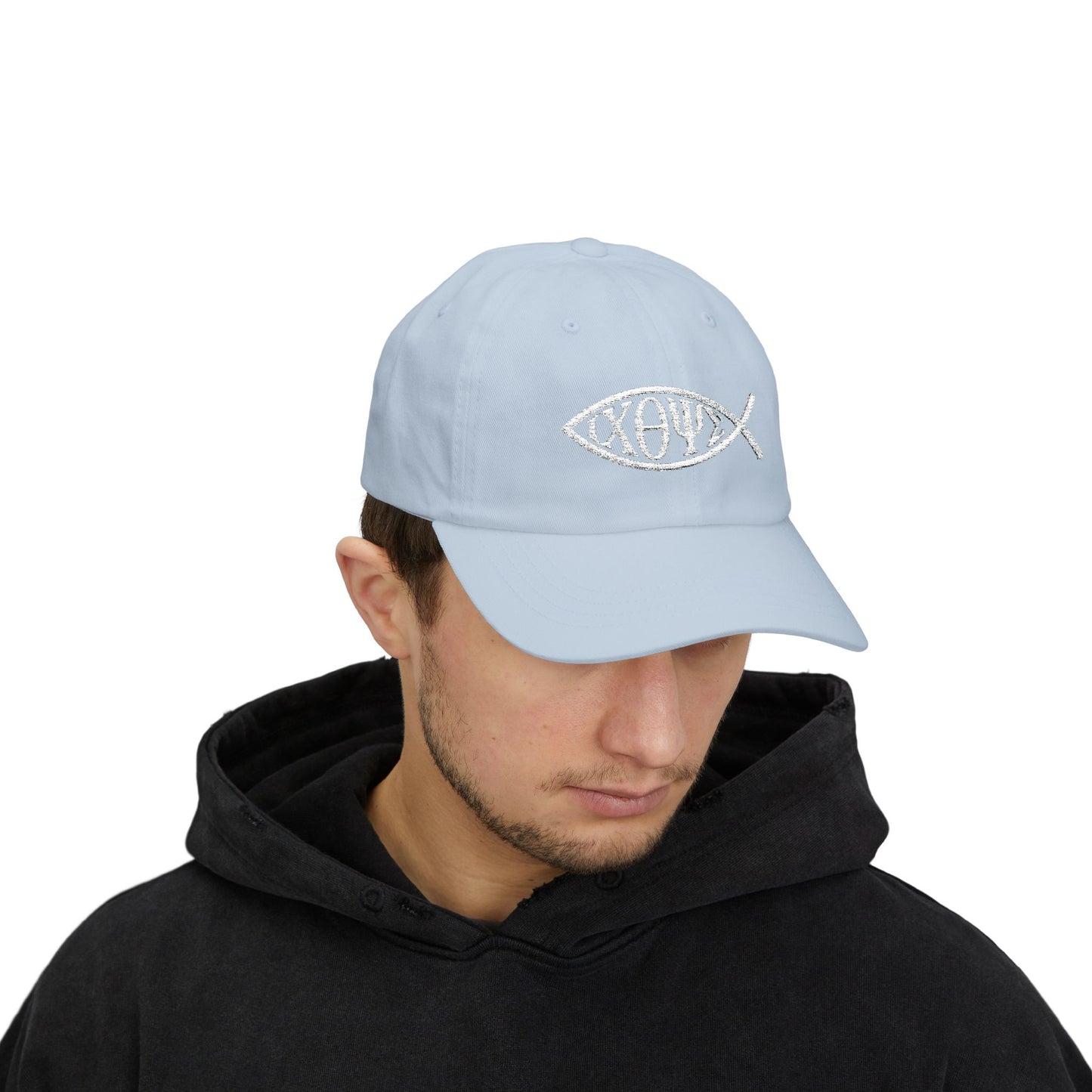 Ichthys: The Original Sign of Faith Under Fire ~ Classic Dad Cap