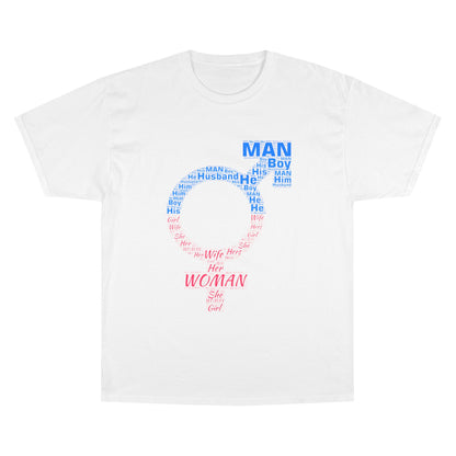 Blueprints of Creation: No Assembly Required ~ Champion T-Shirt